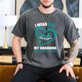 In My Memory Of My Grandma SCLERODERMA AWARENESS Men's Comfort Colors T-Shirt Pepper