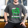 In My Memory Of My Grandpa NON-HODGKIN'S LYMPHOMA AWARENESS Men's Comfort Colors T-Shirt Pepper