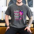 In Memory Of Mom I Know Heaven Beautiful Place Wings Angel Men's Comfort Colors T-Shirt Pepper