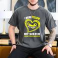 In My Memory Of My Sister ENDOMETRIOSIS AWARENESS Men's Comfort Colors T-Shirt Pepper