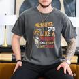 Men Anime Father's Day Anime Dad Except Way Cooler Men's Comfort Colors T-Shirt Pepper