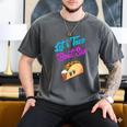 Mom Dad Let's Taco Bout Sex Gender Reveal Party Men's Comfort Colors T-Shirt Pepper