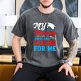 My Mommy Did It And She Did It For Me Mom Nurse Graduation Men's Comfort Colors T-Shirt Pepper