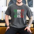 Mommy's Little Meatball Italian Quote Family Dad Mom Kids Men's Comfort Colors T-Shirt Pepper