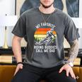 Motorcycle Dad Dirt Bike Shirt Motocross Riding Buddies Men's Comfort Colors T-Shirt Pepper