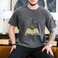 Mystic Astral Lunar Celestial Witch Spell Book Men's Comfort Colors T-Shirt Pepper Mystic Astral Lunar Celestial Witch Spell Book Men's Comfort Colors T-Shirt Pepper