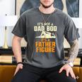 Not Dad BOD Its A Father Figure Fathers Day Daddy Papa Men's Comfort Colors T-Shirt Pepper