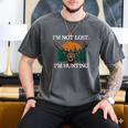 Im Not Lost Im Hunting Introvert Hunter Antisocial Men's Comfort Colors T-Shirt Pepper