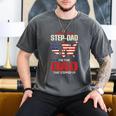 I Am Not The Step Dad I Am The Dad That Stepped Up Fathers Men's Comfort Colors T-Shirt Pepper