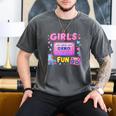 Old School Memory Girls Just Wanna Have Fun Artwork Men's Comfort Colors T-Shirt Pepper Old School Memory Girls Just Wanna Have Fun Artwork Men's Comfort Colors T-Shirt Pepper