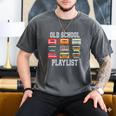 Old School Playlist Nostalgia Vibes Cassette Men's Comfort Colors T-Shirt Pepper Old School Playlist Nostalgia Vibes Cassette Men's Comfort Colors T-Shirt Pepper
