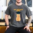 Orange Tabby Cat Graduation Distressed Shirt For Grads For Men Women Girls Kids Men's Comfort Colors T-Shirt Pepper
