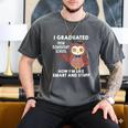 Owl Elementary Graduation Shirt-6th Grade Graduation Men's Comfort Colors T-Shirt Pepper