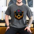 Papa Bear Father's Day Great Dad Joke Men's Comfort Colors T-Shirt Pepper