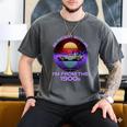 Be Patient With Me I'm From The 1900s Synthwave Men's Comfort Colors T-Shirt Pepper