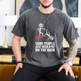 Some People Just Need A Pat On The Back Introvert Men's Comfort Colors T-Shirt Pepper Some People Just Need A Pat On The Back Introvert Men's Comfort Colors T-Shirt Pepper
