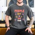 People Not A Big Fan Introverted Person Awkward Introvert Men's Comfort Colors T-Shirt Pepper