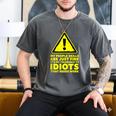 My People Skills Are Just Fine Sarcastic Introvert Men's Comfort Colors T-Shirt Pepper