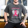 Pink In Memory Of Daughter In Law Breast Cancer Heart Print Men's Comfort Colors T-Shirt Pepper Pink In Memory Of Daughter In Law Breast Cancer Heart Print Men's Comfort Colors T-Shirt Pepper