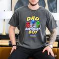 PJ Masks Group Shot Dad Of The Birthday Boy Logo Men's Comfort Colors T-Shirt Pepper