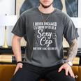 Police Officer Police Graduation Cop Birthday Men's Comfort Colors T-Shirt Pepper