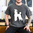 Poodle Graduation Dog Graduate Men's Comfort Colors T-Shirt Pepper