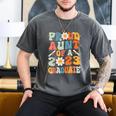 Proud Aunt Of A Class Of 2023 Graduated Graduation Women Men's Comfort Colors T-Shirt Pepper