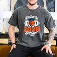 Proud Dad Of A 2026 Senior Basketball Graduation Men's Comfort Colors T-Shirt Pepper