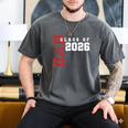 Proud Dad Of Class Of 2026 Graduate Men's Comfort Colors T-Shirt Pepper