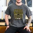Proud Grandpa Of A 2023 Graduate Graduation Men's Comfort Colors T-Shirt Pepper