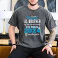 Proud Little Brother Of 5th Grade Graduate 2024 Graduation Premium Men's Comfort Colors T-Shirt Pepper