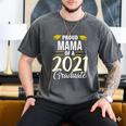 Proud Mama Of A 2021 Graduate Graduation Clothes MBA PhD Men's Comfort Colors T-Shirt Pepper