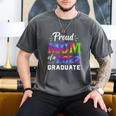 Proud Mom Of a 2022 Graduate Matching Tie Dye Graduation Men's Comfort Colors T-Shirt Pepper