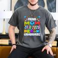 Proud MOM Of a 2025 PRE-K Graduate -Graduation Men's Comfort Colors T-Shirt Pepper