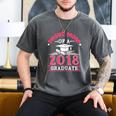 Proud Mom Of A Class 2018 Graduate Graduation T-Shirt Men's Comfort Colors T-Shirt Pepper