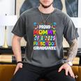 Proud MOMMY Of a 2025 Preschool Graduate Graduation Men's Comfort Colors T-Shirt Pepper