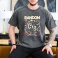 Random Cartoon Memory Men's Comfort Colors T-Shirt Pepper