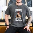 Read Books Drink Coffee Pet Dogs Fight Evil Bookworm Dog Men's Comfort Colors T-Shirt Pepper Read Books Drink Coffee Pet Dogs Fight Evil Bookworm Dog Men's Comfort Colors T-Shirt Pepper