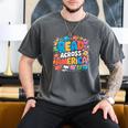 Reads Across Tee America Books Reader Reading Teacher Men's Comfort Colors T-Shirt Pepper Reads Across Tee America Books Reader Reading Teacher Men's Comfort Colors T-Shirt Pepper