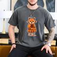 Red Panda Introvert For Red Pandas Fan Men's Comfort Colors T-Shirt Pepper