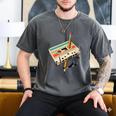 Retro Cassette Tape & Pencil Rewind Nostalgia Party 80s 90s Premium Men's Comfort Colors T-Shirt Pepper