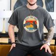 Retro Cat Dad Ever Cats Lovers For Men Women And Kids Men's Comfort Colors T-Shirt Pepper