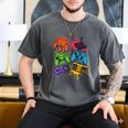 Retro Gamer Controller 80s 90s Video Game Arcade Nostalgia Men's Comfort Colors T-Shirt Pepper Retro Gamer Controller 80s 90s Video Game Arcade Nostalgia Men's Comfort Colors T-Shirt Pepper