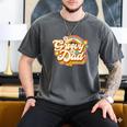 Retro Groovy Dad Family Birthday 60s 70s Hippie Costume Men's Comfort Colors T-Shirt Pepper