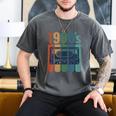 Retro Nineties Style Audio Tape Nostalgia Year 1990 Premium Tri-Blend Men's Comfort Colors T-Shirt Pepper Retro Nineties Style Audio Tape Nostalgia Year 1990 Premium Tri-Blend Men's Comfort Colors T-Shirt Pepper