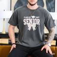 Retro Senior 2027 Girl Coquette Bow Class Of 2027 Graduation Men's Comfort Colors T-Shirt Pepper
