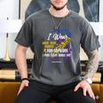 Ribbon Bladder Cancer Angel Support Memory Men's Comfort Colors T-Shirt Pepper