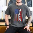 Senior 2026 Baseball American Flag Class Of 2026 Graduation Men's Comfort Colors T-Shirt Pepper