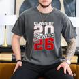 Senior 2026 Class Of 2026 Graduation 2026 Senior 26 Graduate Men's Comfort Colors T-Shirt Pepper