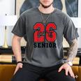 Senior 2026 Class Of 2026 School Graduation 2026 Merch Men's Comfort Colors T-Shirt Pepper
